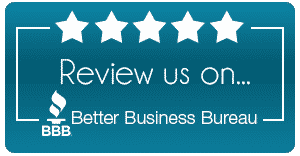 Review us on Better Business Bureau button.