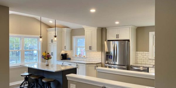 Kitchen with White Cabinets 24 | Additions By B&H | Chalfont, PA | 215-997-6620